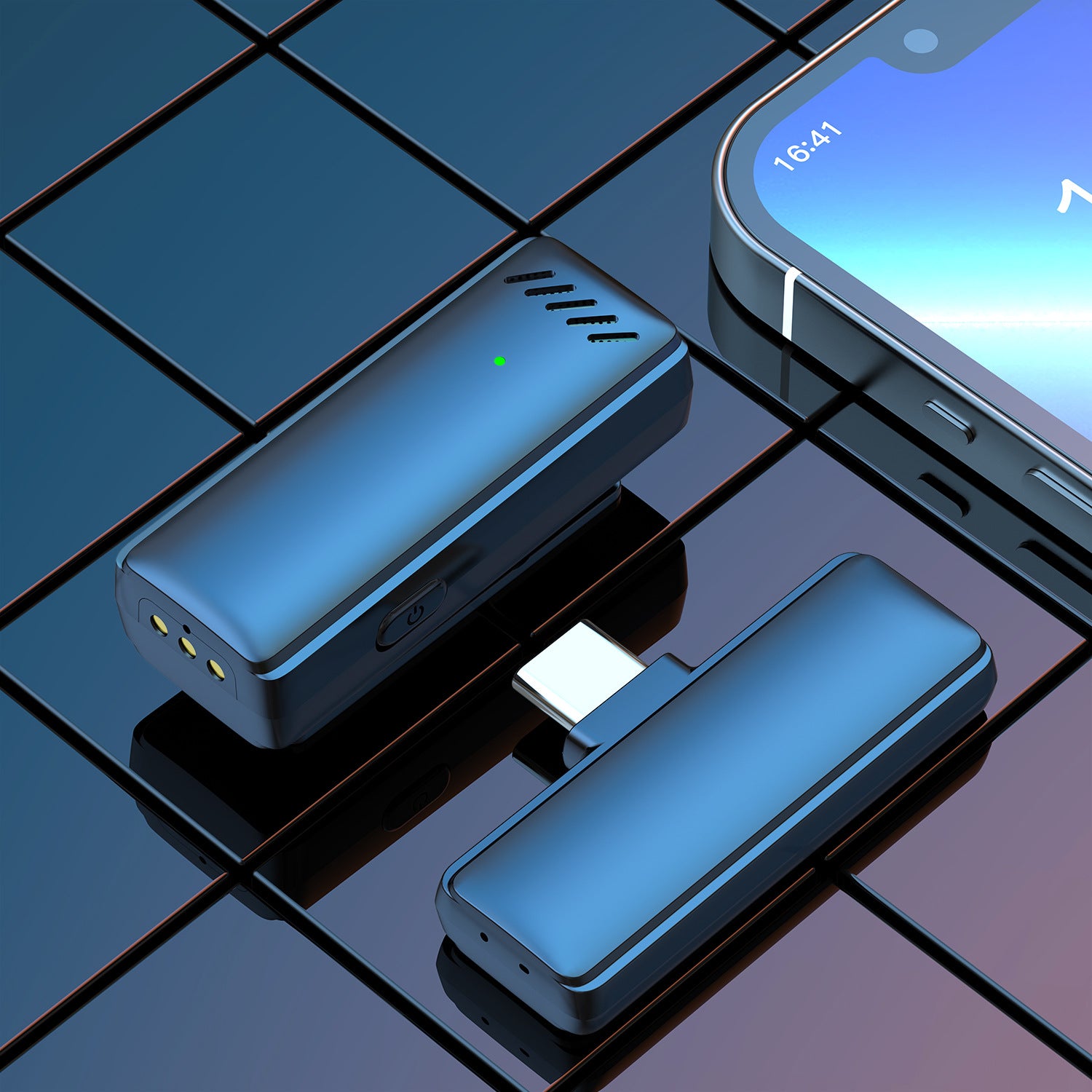 Micrófono Lavalier Inalámbrico 2.4G con Reducción Inteligente de Ruido | Micrófono Profesional para Transmisiones en Vivo y Grabaciones