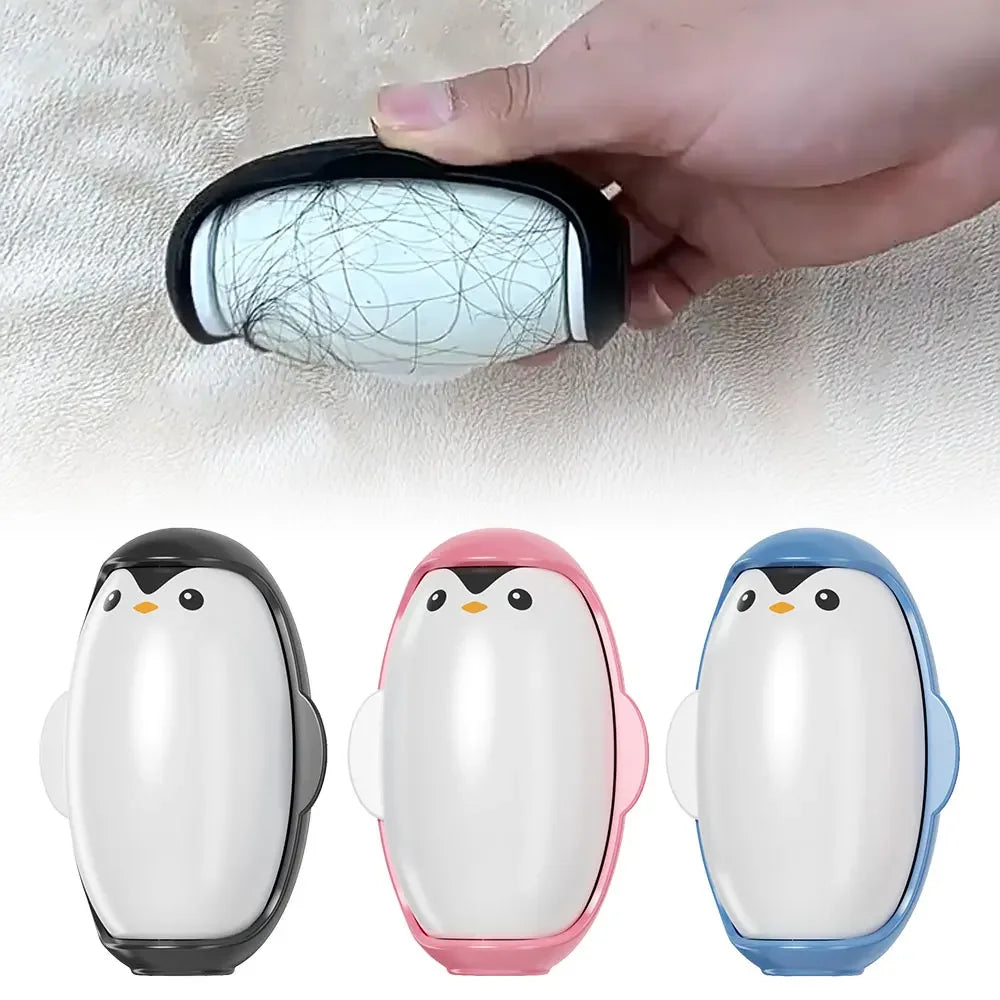 Penguin Lint Remover - Rodillo Adhesivo Mini para Limpieza de Pelusa y Pelo de Mascotas