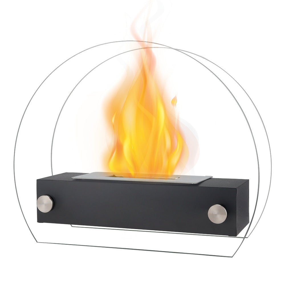 Desktop Alcohol Stove, Portable Decorative Stove, Eco-Friendly Stove for Home Heating