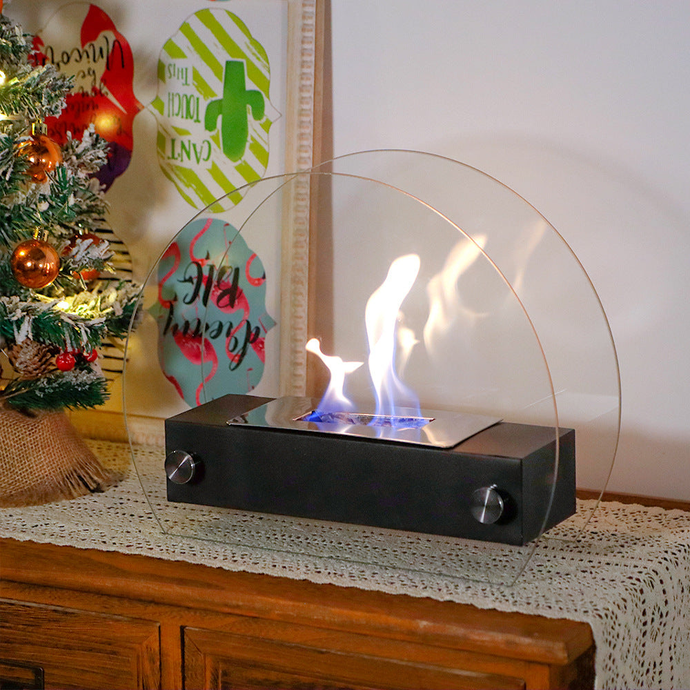 Desktop Alcohol Stove, Portable Decorative Stove, Eco-Friendly Stove for Home Heating
