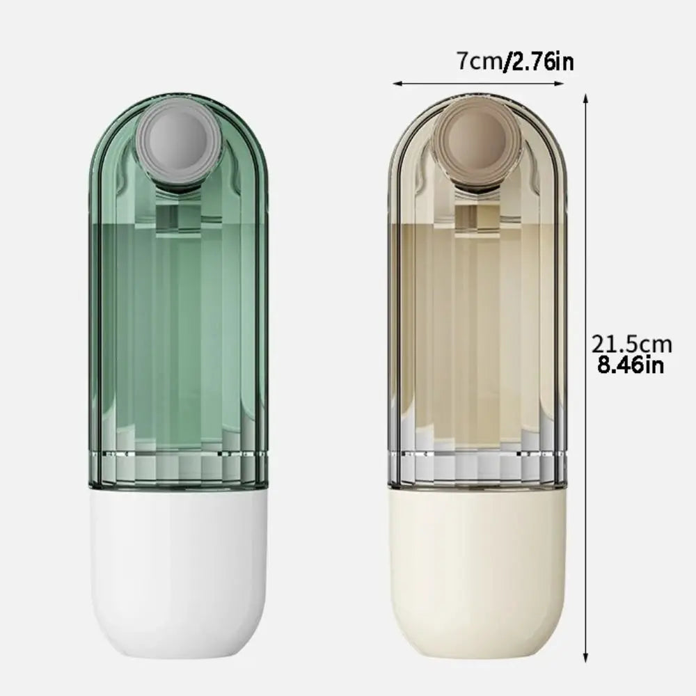 2-in-1 Portable Pet Bottle - Leak-Proof Water and Feeder for Dogs and Cats
