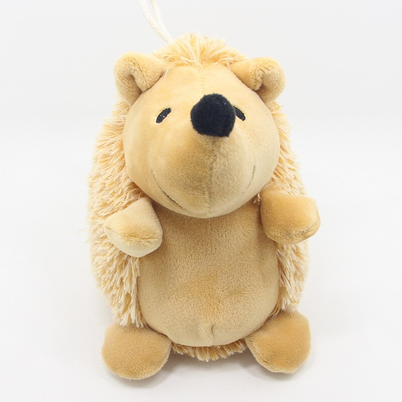 Juguete de Erizo de Felpa Suave para Perros – Juguete Interactivo con Sonido para Morder, Resistente y Divertido para Perros Pequeños y Grandes
