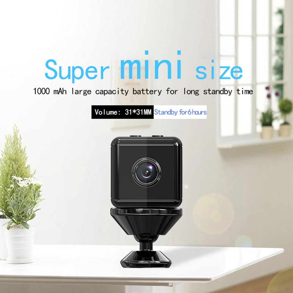 Cámara de Seguridad Inalámbrica X6 HD – Visión Nocturna, Monitoreo Remoto por WiFi