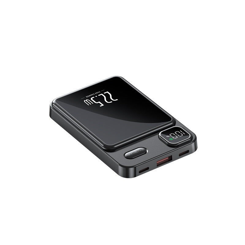 22,5 W kabellose Powerbank mit Schnellladefunktion | Ultradünne und kompakte magnetische Powerbank