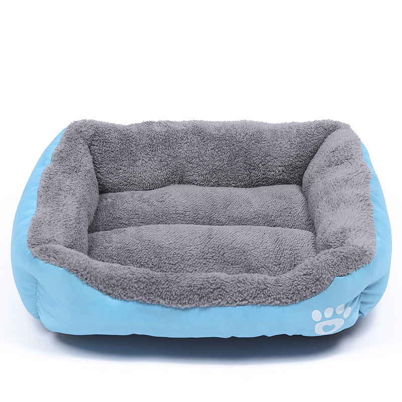 Soft and Comfortable Fleece Pet Bed, Waterproof, for Small, Medium and Large Pets