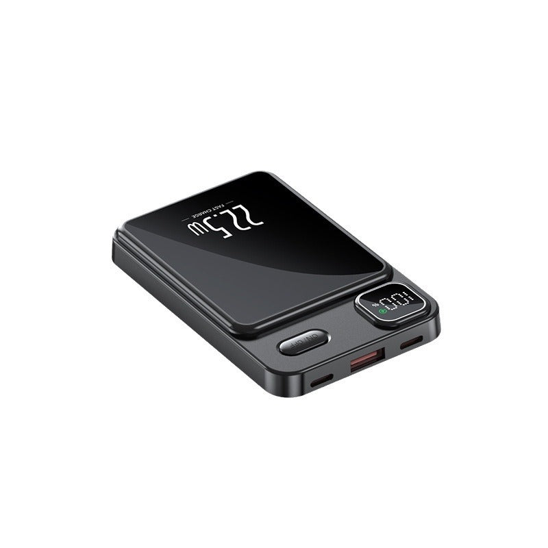 22,5 W kabellose Powerbank mit Schnellladefunktion | Ultradünne und kompakte magnetische Powerbank
