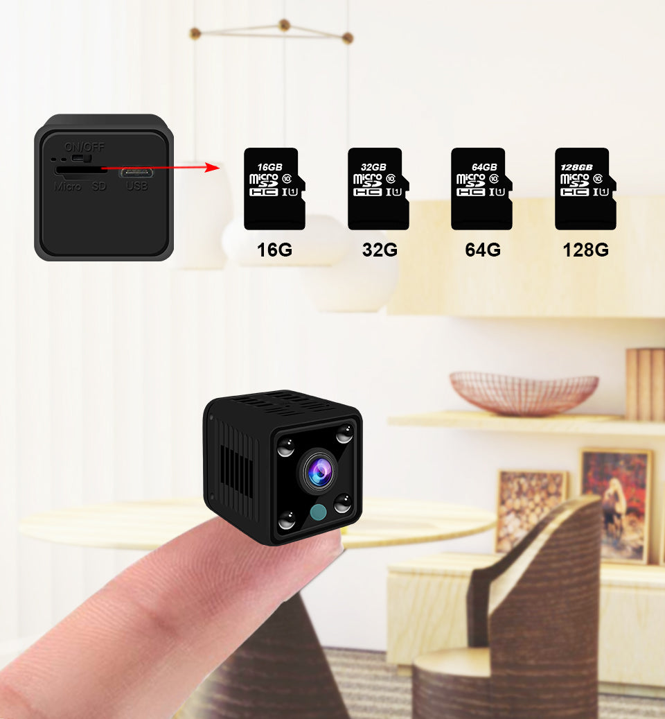 X6 HD Wireless Security Camera – Night Vision, Remote WiFi Monitoring