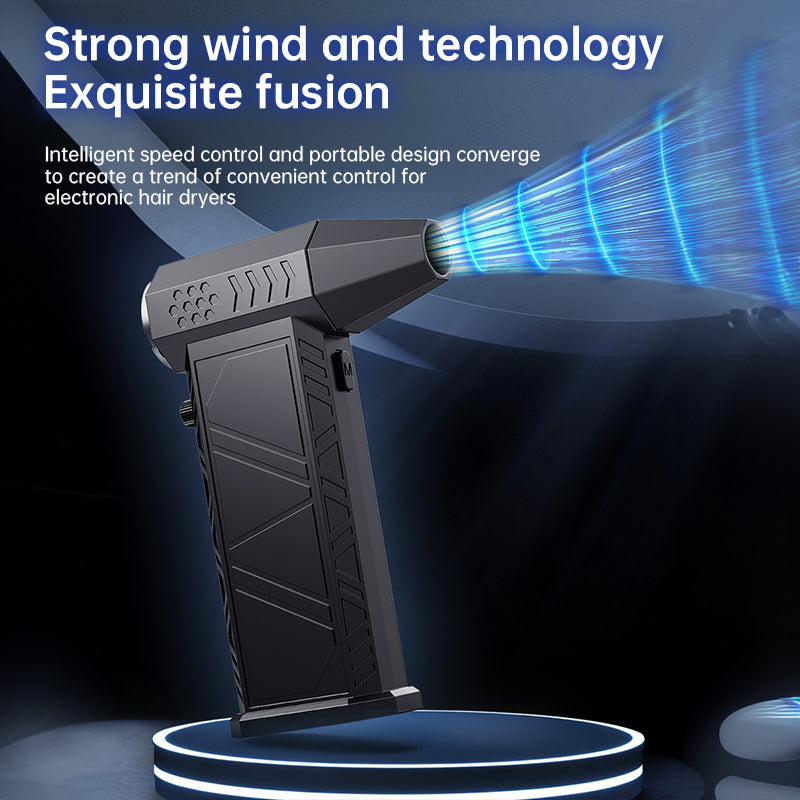 Mini-Turbo-Jet-Ventilator mit 360.000 U/min – Tragbarer Hochgeschwindigkeits-Kanalreinigungsventilator ohne Bürsten