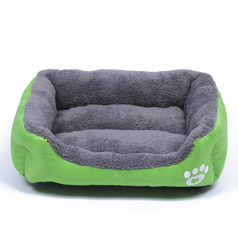 Soft and Comfortable Fleece Pet Bed, Waterproof, for Small, Medium and Large Pets