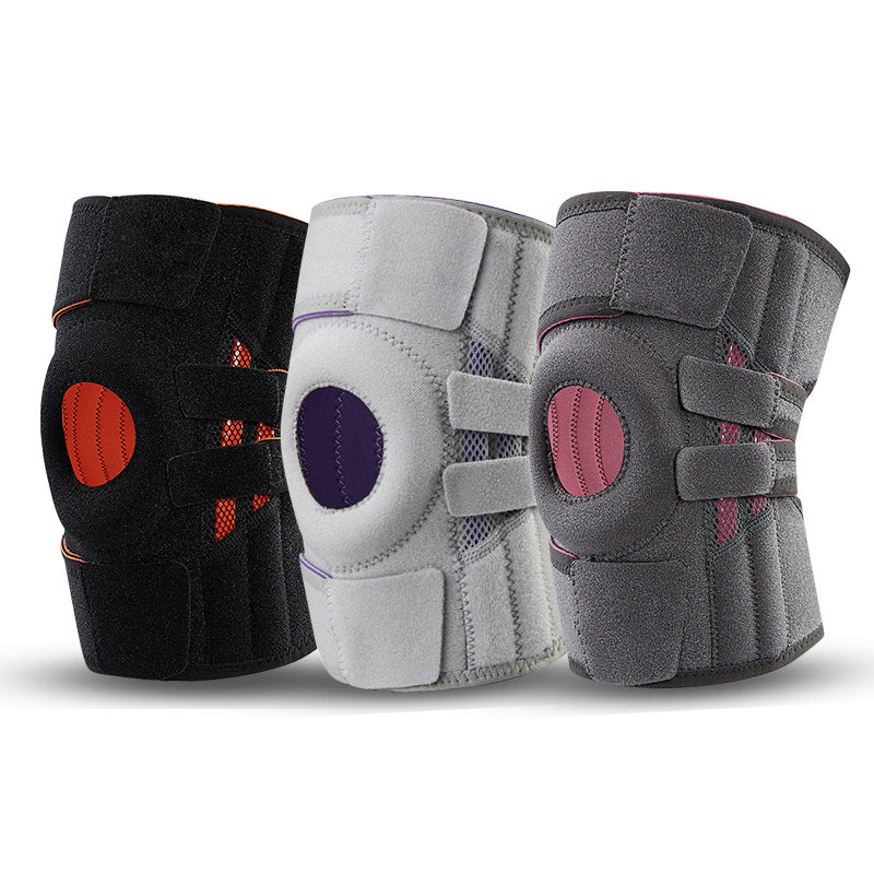 Rodillera Deportiva de Silicona – Estabilizadora de Rótula con Ajuste de Velcro