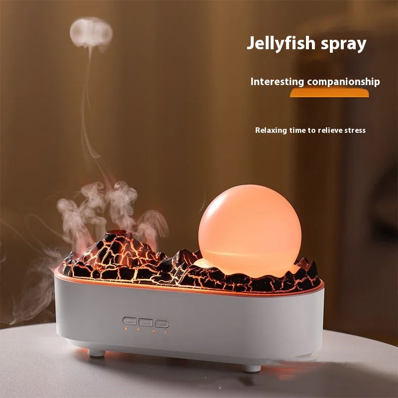 Humidificador Creativo para el Hogar, Nebulización Pesada para Escritorio, Decoración y Aromaterapia