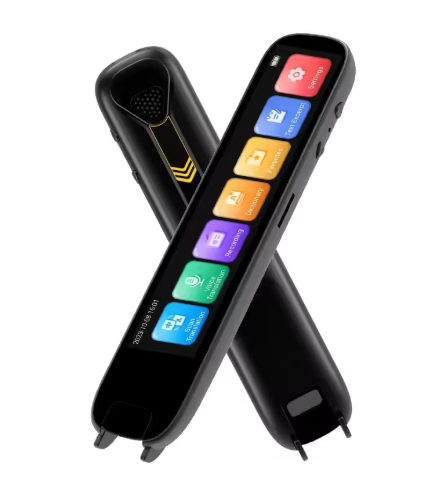 Lector Inteligente AI Traductor de Voz Portátil – Bolígrafo Escáner con WiFi para Traducción en 112 Idiomas, Ideal para Dislexia y Autismo