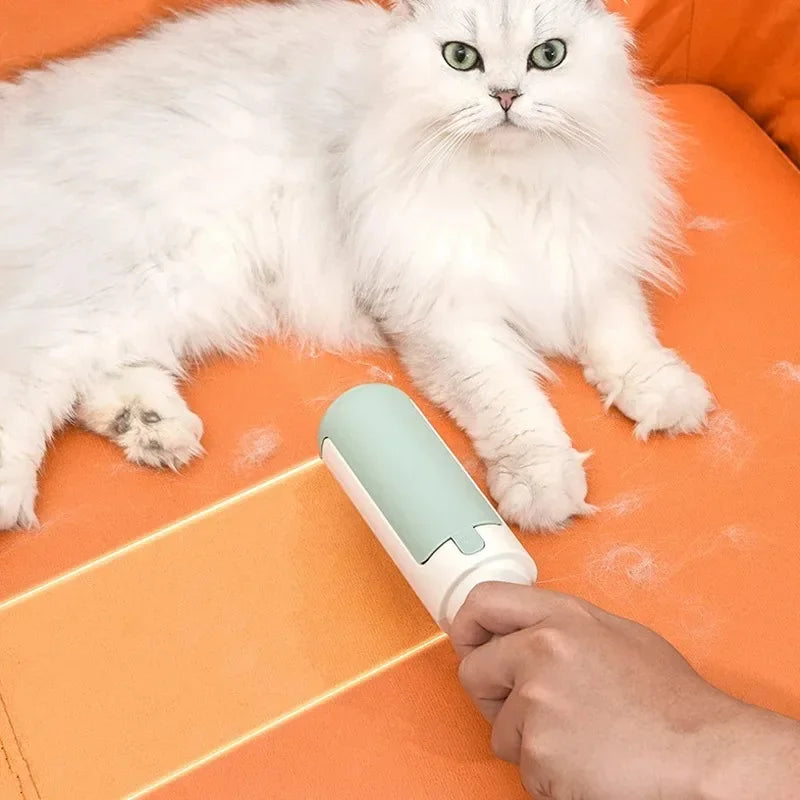 Pet Hair Remover Roller – Cepillo Adhesivo para Pelo de Mascotas, Limpiador de Ropa y Hogar