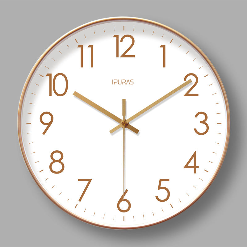 Reloj Calendario de Pared 2025 – Control de Clima, Movimiento de Cuarzo Silencioso)