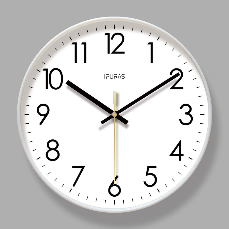 Reloj Calendario de Pared 2025 – Control de Clima, Movimiento de Cuarzo Silencioso)