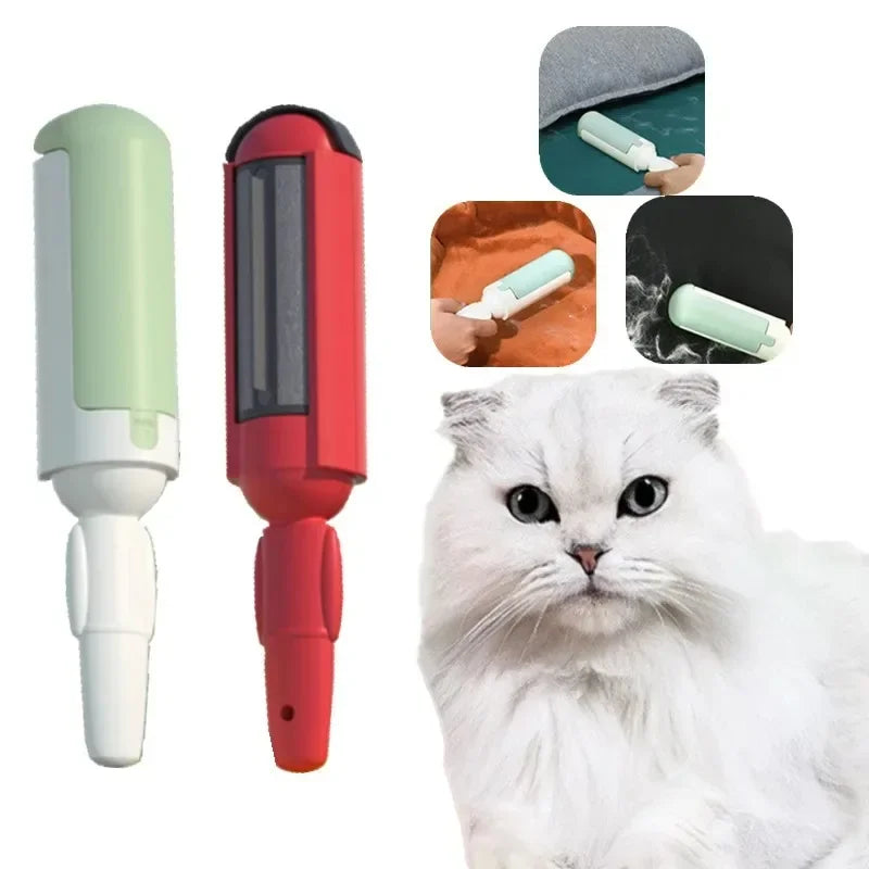 Pet Hair Remover Roller – Cepillo Adhesivo para Pelo de Mascotas, Limpiador de Ropa y Hogar