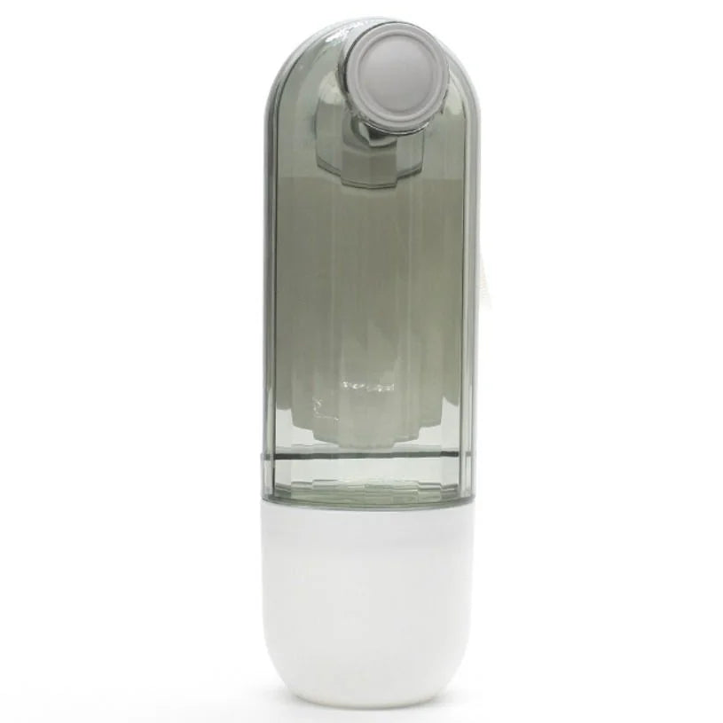 2-in-1 Portable Pet Bottle - Leak-Proof Water and Feeder for Dogs and Cats