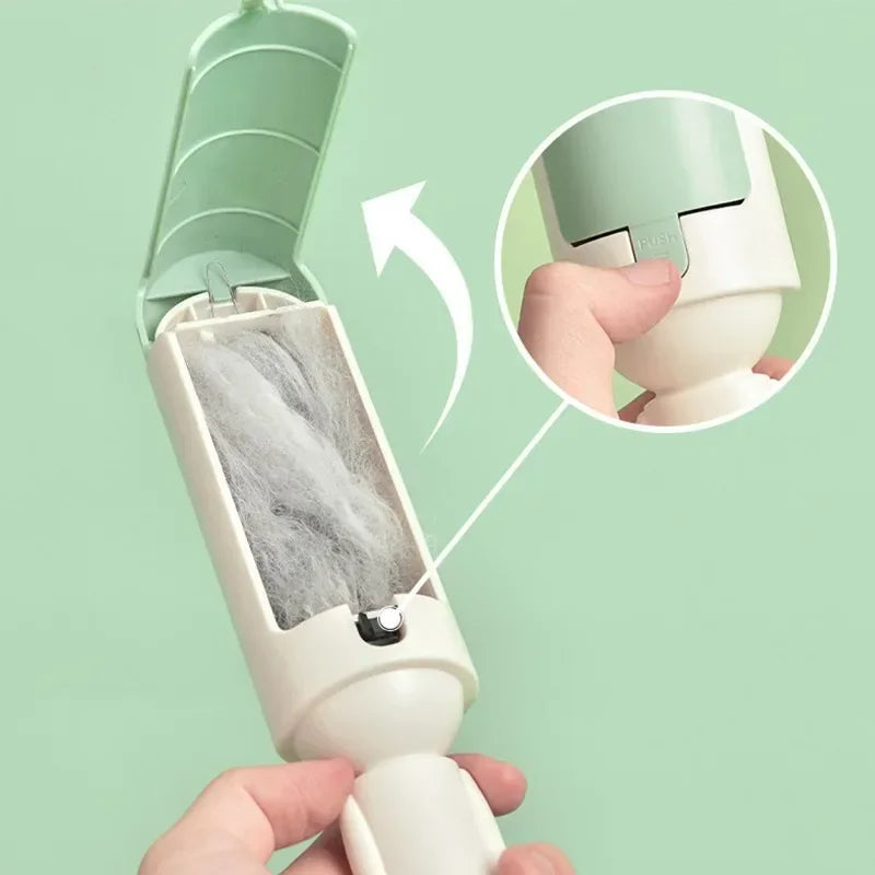 Pet Hair Remover Roller – Cepillo Adhesivo para Pelo de Mascotas, Limpiador de Ropa y Hogar