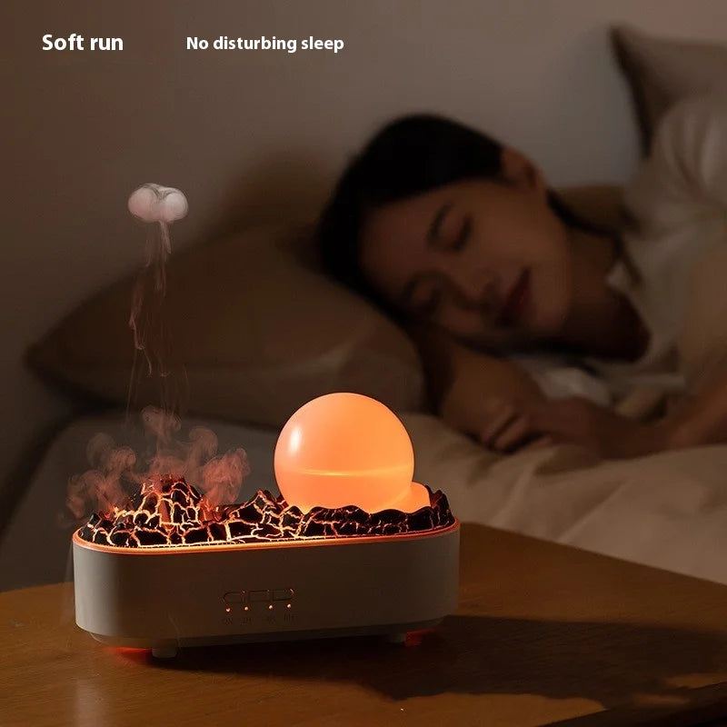 Humidificador Creativo para el Hogar, Nebulización Pesada para Escritorio, Decoración y Aromaterapia
