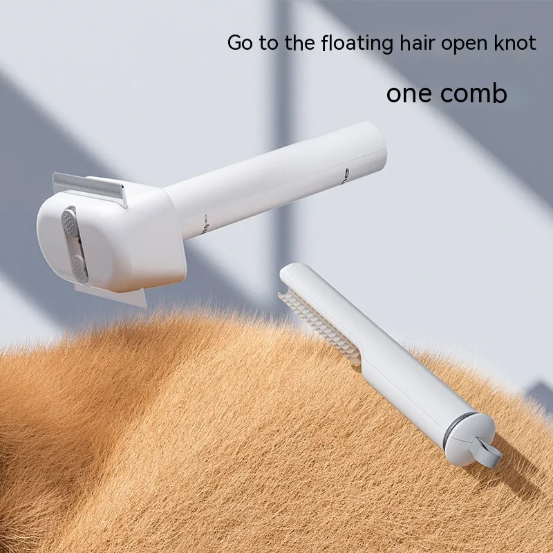 3-in-1 Pet Brush – Detangles, Combs, and Removes Loose Hair