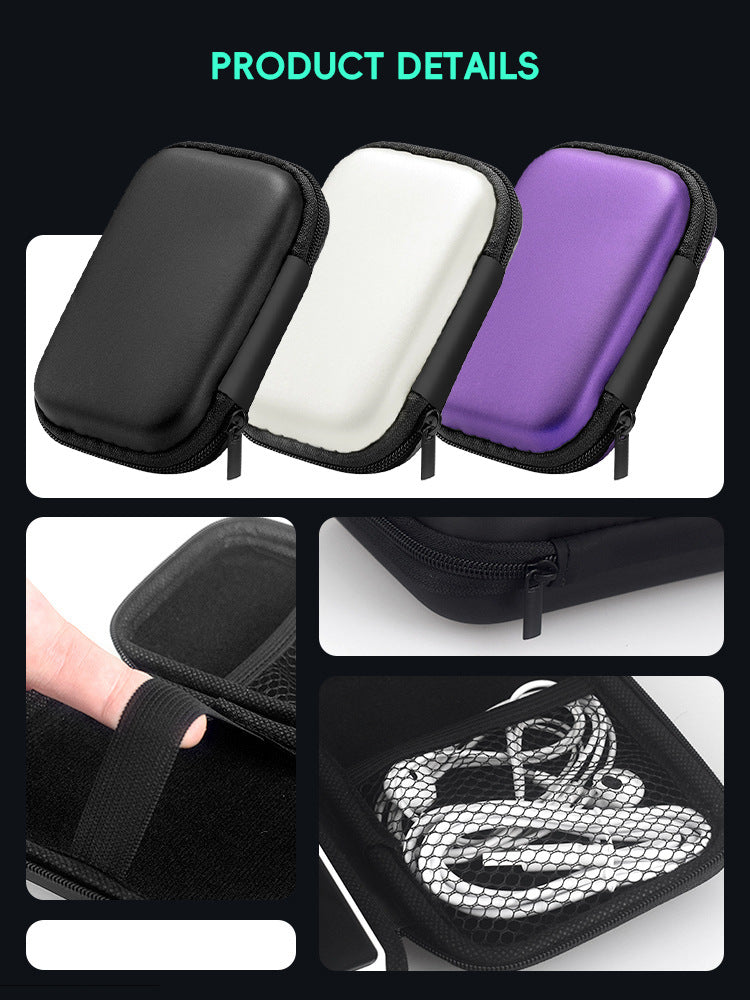 EVA Hard Case for R35S/R36S Consoles | Protective Bag for Handheld Video Game Consoles