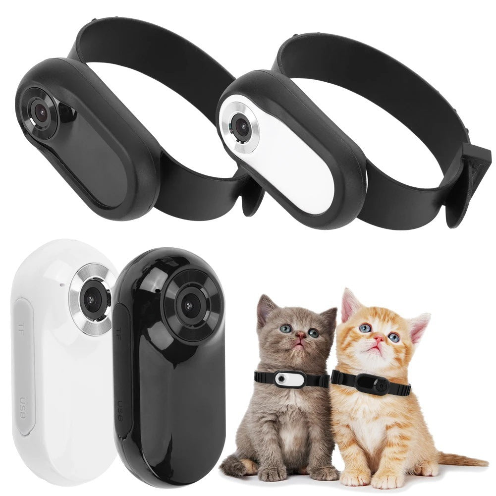 Cámara Portátil Magnética con Clip para Collar – Cámara Deportiva HD para Mascotas, Ciclismo y Actividades al Aire Libre