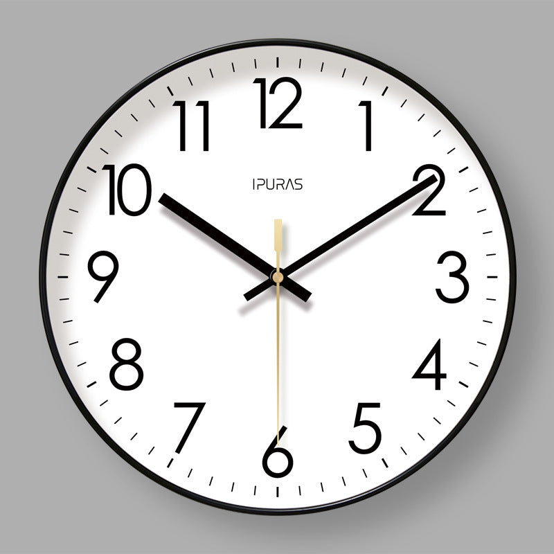 Reloj Calendario de Pared 2025 – Control de Clima, Movimiento de Cuarzo Silencioso)