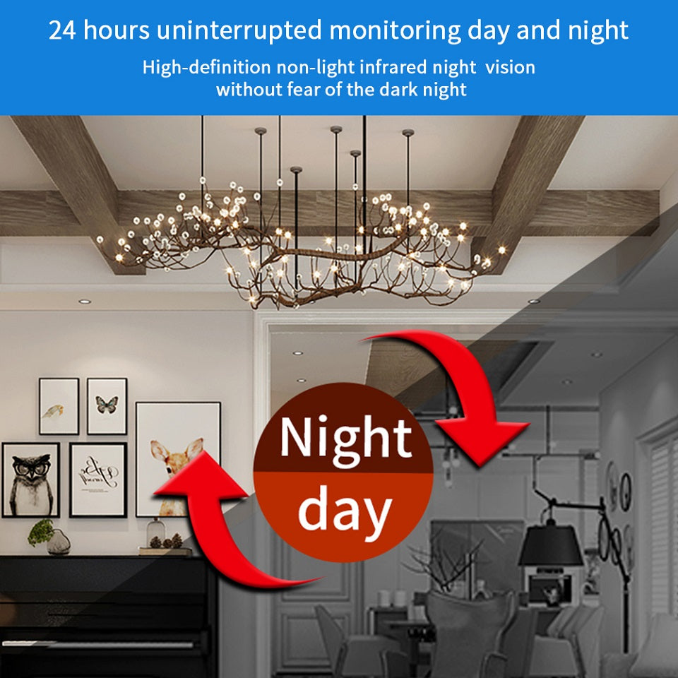 X6 HD Wireless Security Camera – Night Vision, Remote WiFi Monitoring