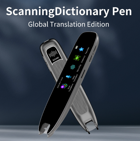 Lector Inteligente AI Traductor de Voz Portátil – Bolígrafo Escáner con WiFi para Traducción en 112 Idiomas, Ideal para Dislexia y Autismo