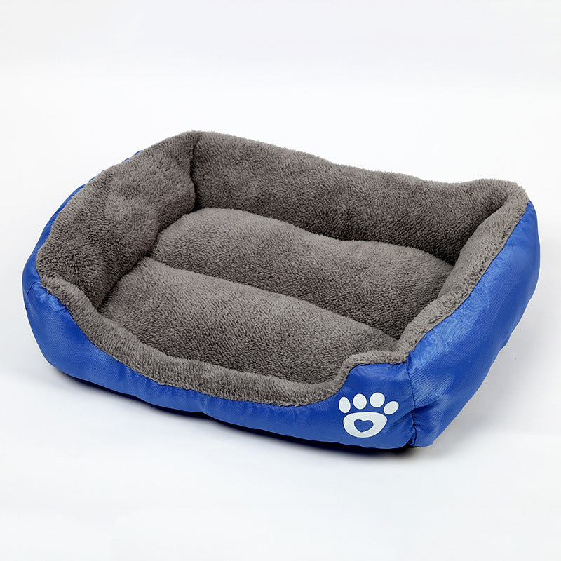 Soft and Comfortable Fleece Pet Bed, Waterproof, for Small, Medium and Large Pets
