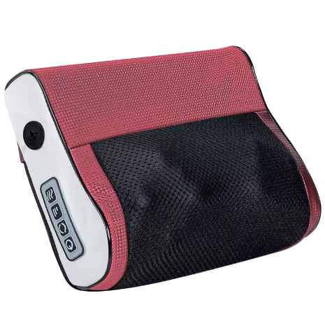 4-in-1 Smart Massage Pillow – Neck, Back, Waist, and Legs | With Heat, Temperature Control, and Memory Foam