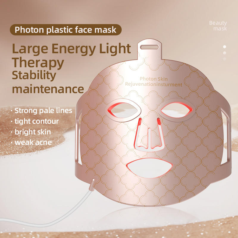 Máscara LED de Silicona con 8 Colores | Terapia de Luz para el Cuidado Facial