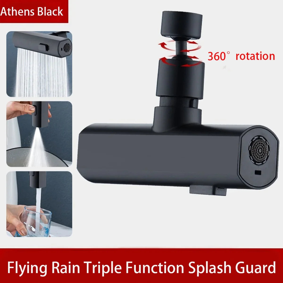 360° Extendable Faucet Nozzle – Saves Water and Rotates in All Directions