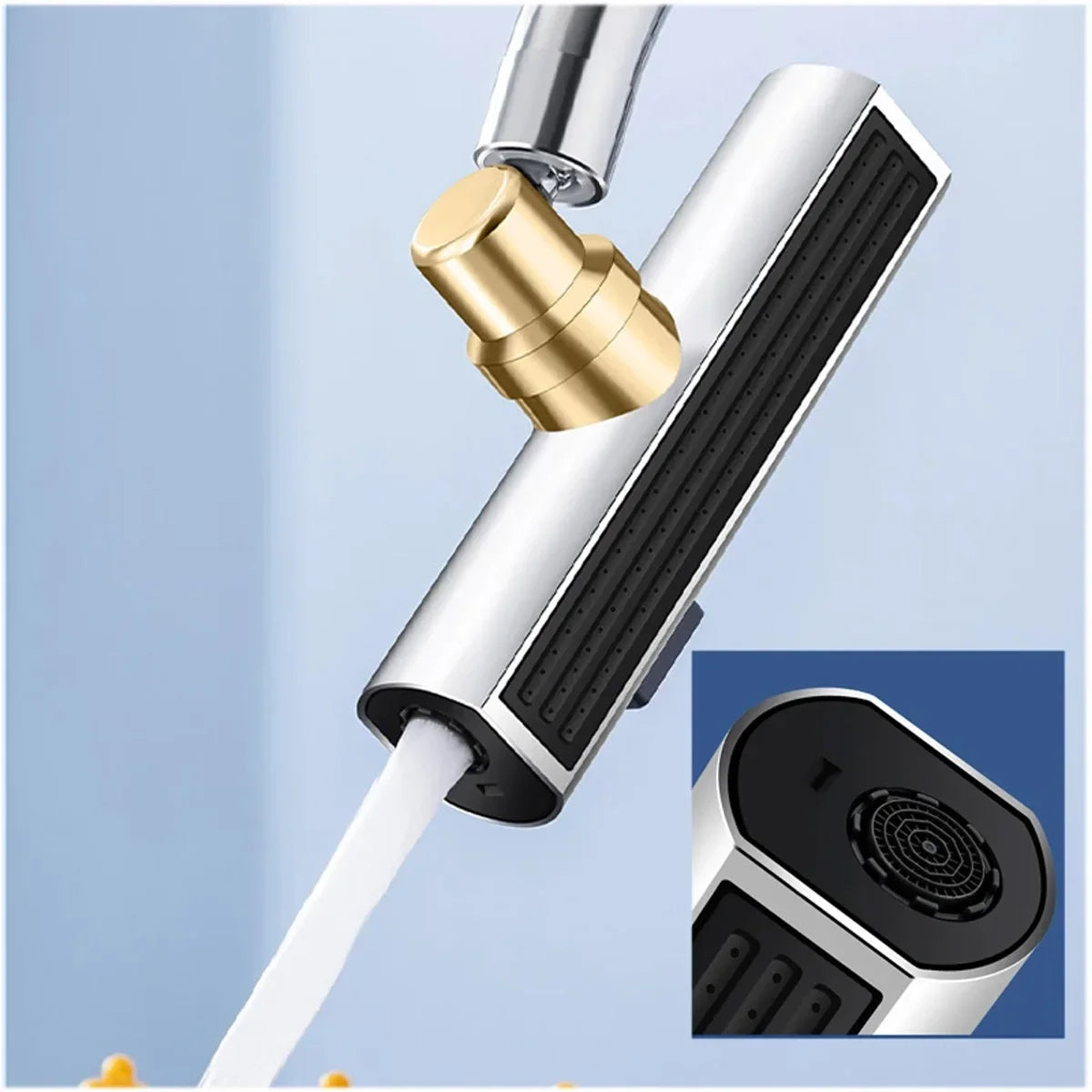 Boquilla Extensible 360° para Grifo – Ahorra Agua y Gira en Todas Direcciones